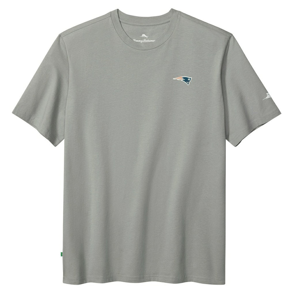 New England Patriots Huddle & Hang Tens T-Shirt Gray