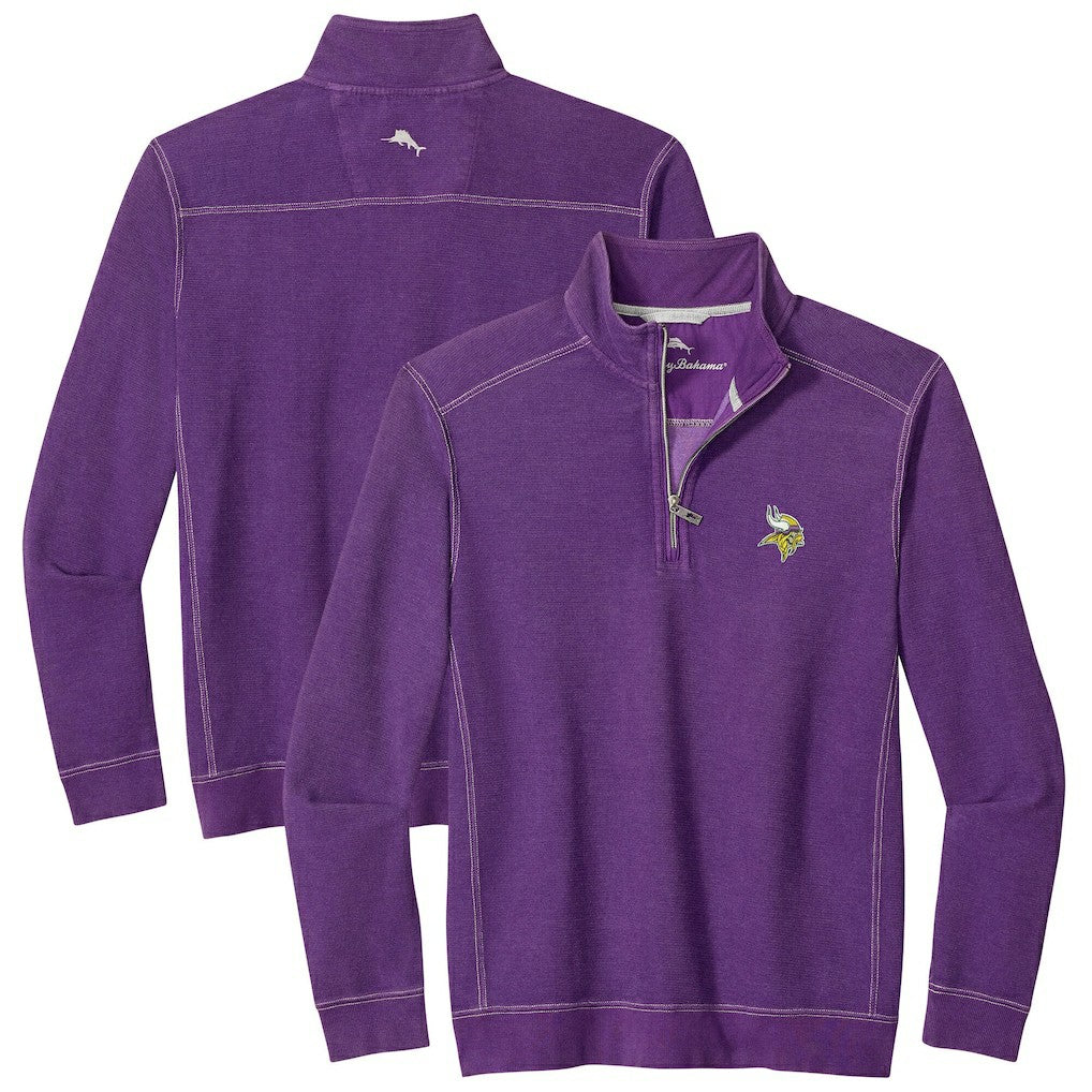 Minnesota Vikings Sport Tobago Half-Zip Pullover Purple