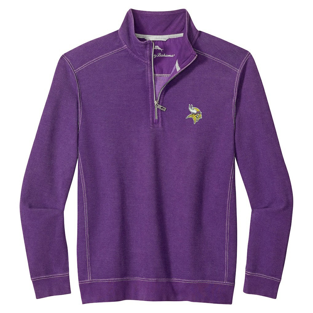 Minnesota Vikings Sport Tobago Half-Zip Pullover Purple