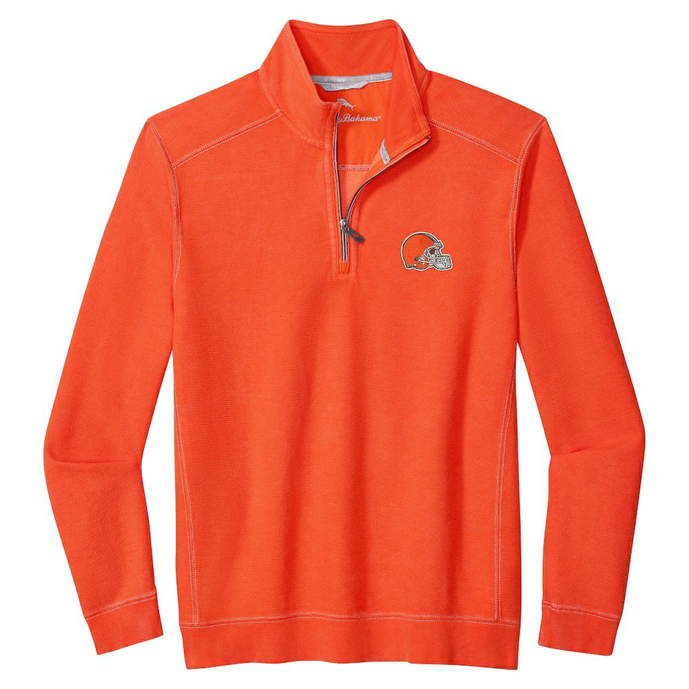 Cleveland Browns Sport Tobago Half-Zip Pullover Orange