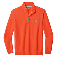 Cleveland Browns Sport Tobago Half-Zip Pullover Orange