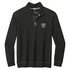 Las Vegas Raiders Sport Tobago Half-Zip Pullover Black