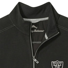 Las Vegas Raiders Sport Tobago Half-Zip Pullover Black