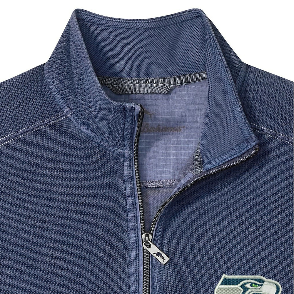 Seattle Seahawks Sport Tobago Half-Zip Pullover College Navy
