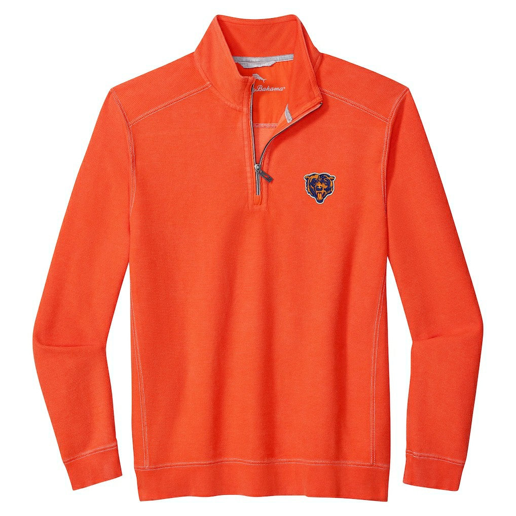 Chicago Bears Sport Tobago Half-Zip Pullover Orange