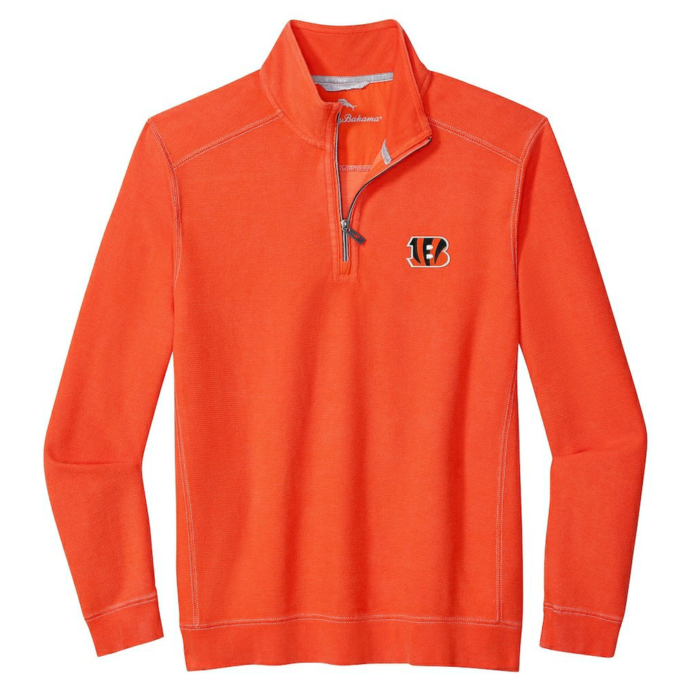 Cincinnati Bengals Sport Tobago Half-Zip Pullover Orange