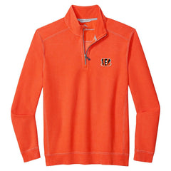 Cincinnati Bengals Sport Tobago Half-Zip Pullover Orange