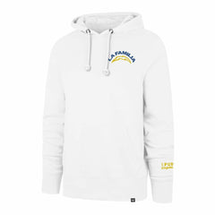 47 brand Los Angeles Chargers '47 La Familia Headline Pullover Hoodie White