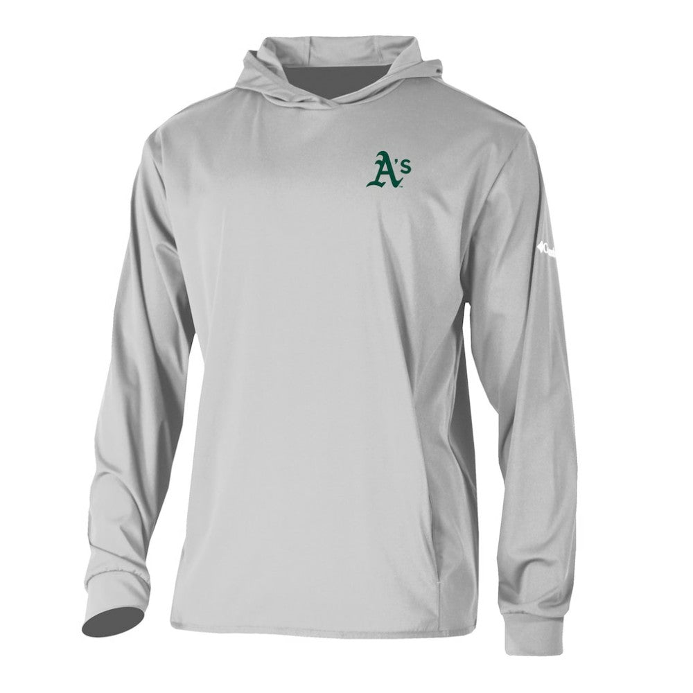 Athletics Columbia Long Drive Pullover Hoodie - Gray - Columbia Lifestyle
