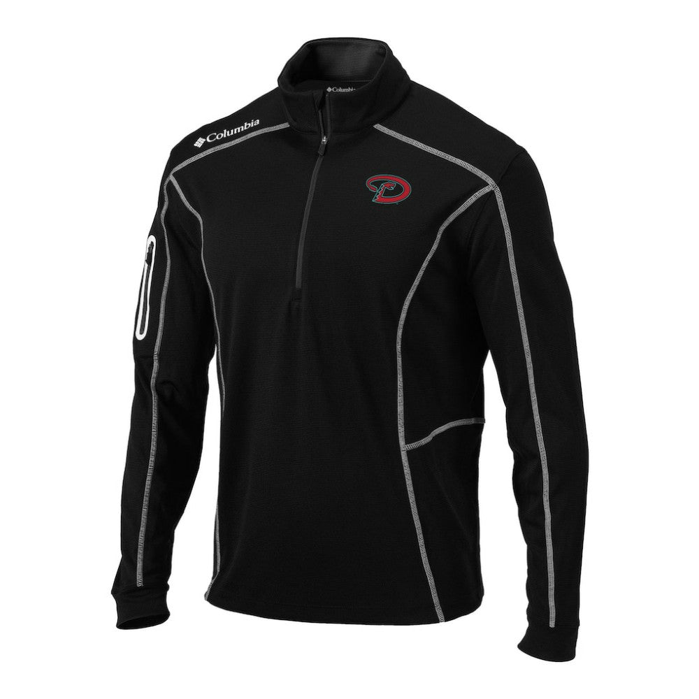Arizona Diamondbacks Columbia Omni-Wick Shotgun Quarter-Zip Pullover - Black - Columbia Lifestyle