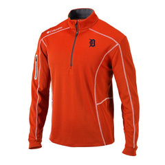 Detroit Tigers Columbia Omni-Wick Shotgun Quarter-Zip Pullover - Orange - Columbia Lifestyle