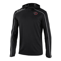 Arizona Diamondbacks Columbia Omni-Wick Shotgun Pullover Hoodie - Black - Columbia Lifestyle