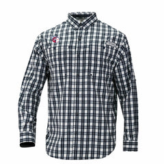 Cleveland Guardians Columbia Super Tamiami Omni-Shade Long Sleeve Button-Down Shirt - Navy - Columbia Online