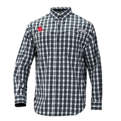 Boston Red Sox Columbia Super Tamiami Omni-Shade Long Sleeve Button-Down Shirt - Navy - Columbia Discount