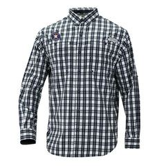 Houston Astros Columbia Super Tamiami Omni-Shade Long Sleeve Button-Down Shirt - Navy - Columbia Discount