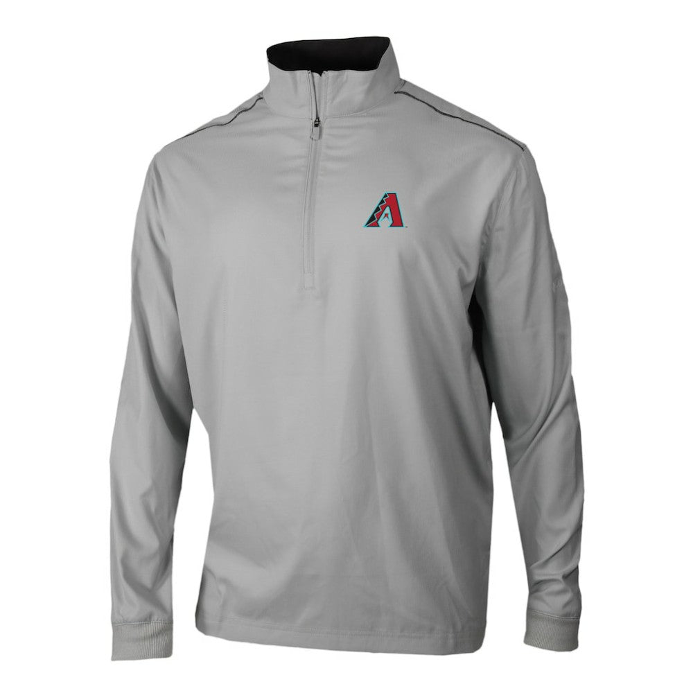 Arizona Diamondbacks Columbia Omni-Wick Bogey's Paradise Quarter-Zip Pullover - Gray - Columbia Online