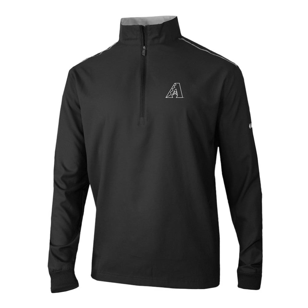 Arizona Diamondbacks Columbia Omni-Wick Bogey's Paradise Quarter-Zip Pullover - Black - Columbia Sale