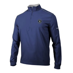 Milwaukee Brewers Columbia Omni-Wick Bogey's Paradise Quarter-Zip Pullover - Navy - Columbia Online