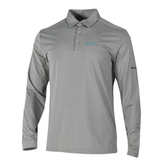 Seattle Mariners Columbia Omni-Wick Pin High Long Sleeve Polo - Gray - Columbia Lifestyle
