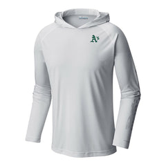 Athletics Columbia Terminal Tackle Omni-Shade Pullover Hoodie - White - Columbia Discount