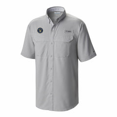Milwaukee Brewers Columbia Omni-Wick Low Drag Offshore Button-Up Shirt - Gray - Columbia Lifestyle