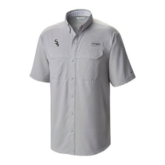 Chicago White Sox Columbia Omni-Wick Low Drag Offshore Button-Up Shirt - Gray - Columbia Lifestyle