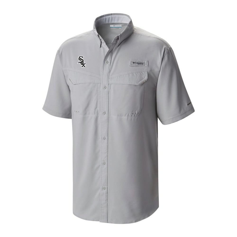Chicago White Sox Columbia Omni-Wick Low Drag Offshore Button-Up Shirt - Gray - Columbia Lifestyle