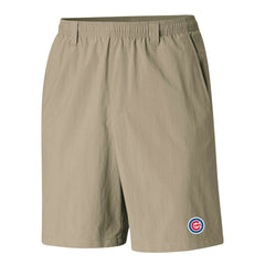 Chicago Cubs Columbia PFG Backcast III Water Shorts - Tan - Columbia Online