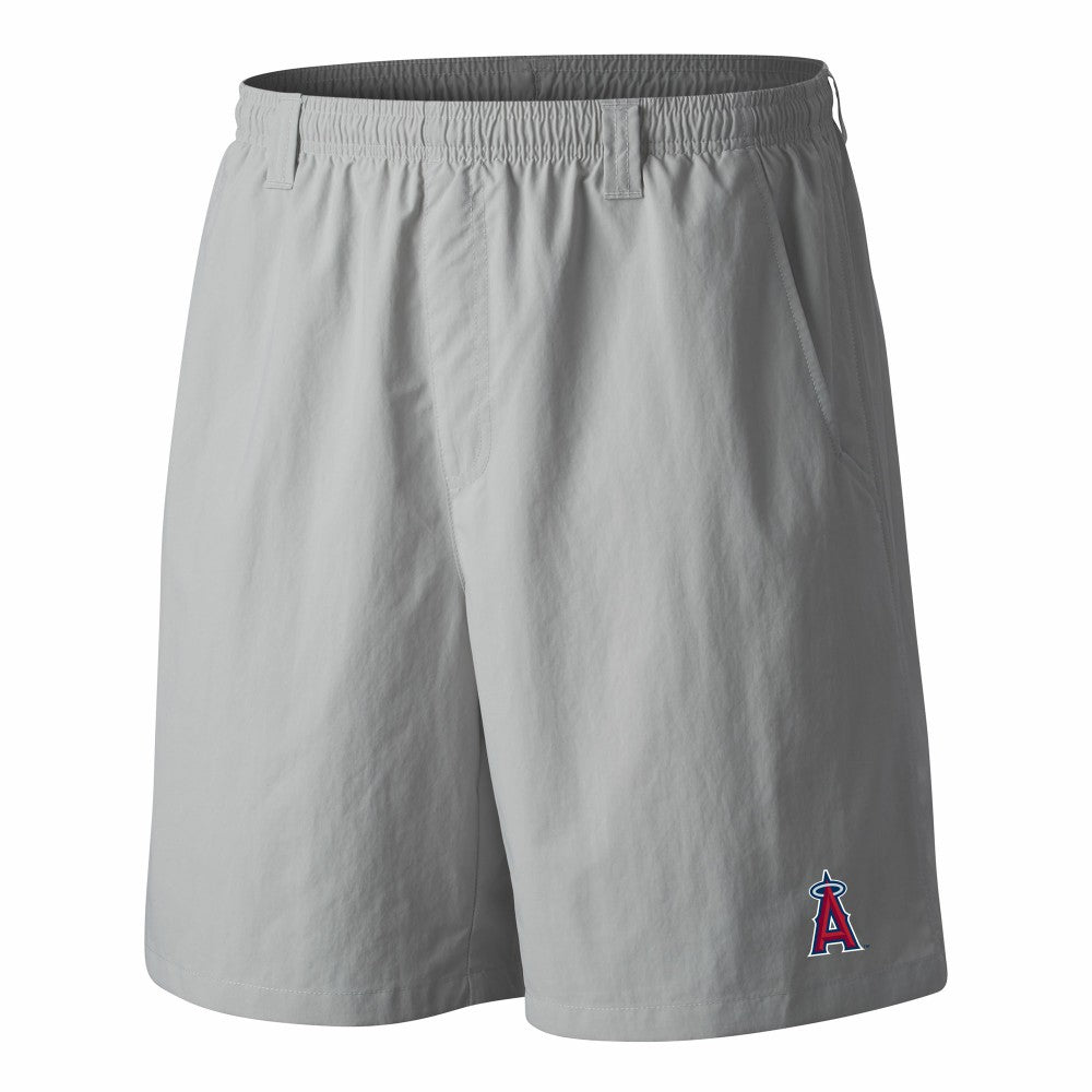 Los Angeles Angels Columbia PFG Backcast III Water Shorts - Gray - Columbia on Sale