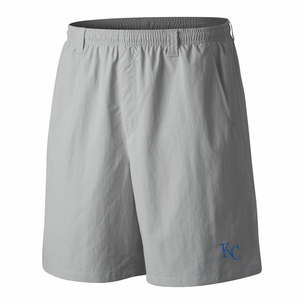 Kansas City Royals Columbia PFG Backcast III Water Shorts - Gray - Columbia Online