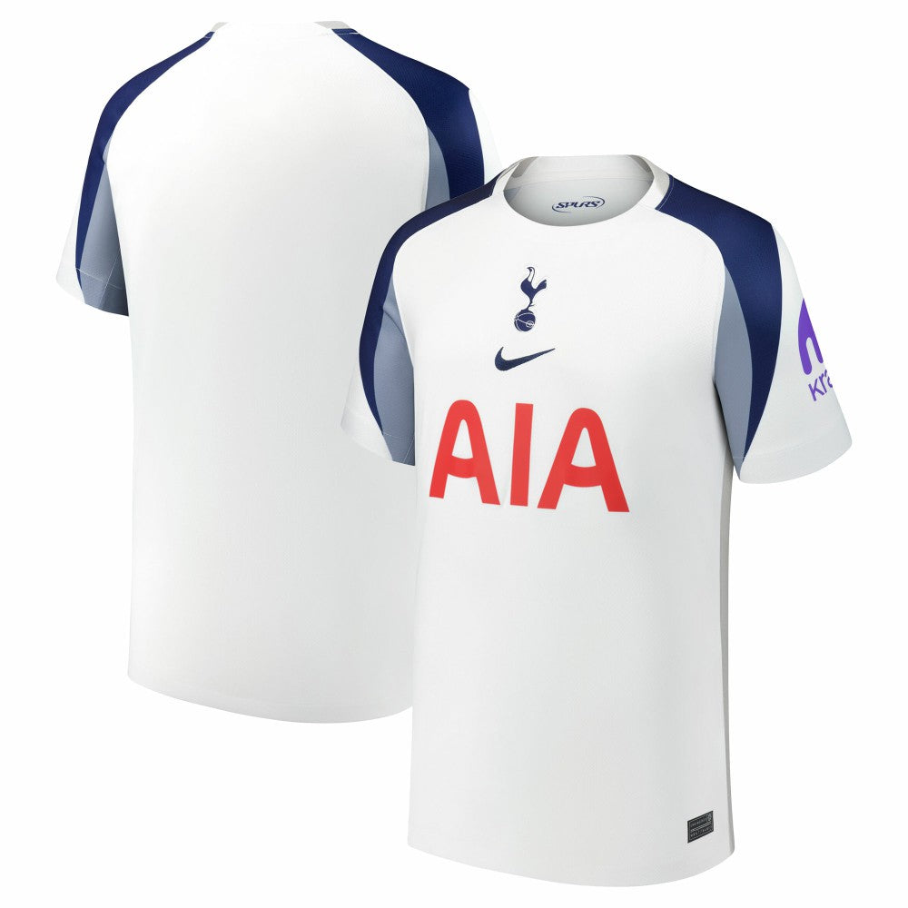 Tottenham Hotspur Youth 2025/26 Home Replica Jersey White - Nike
