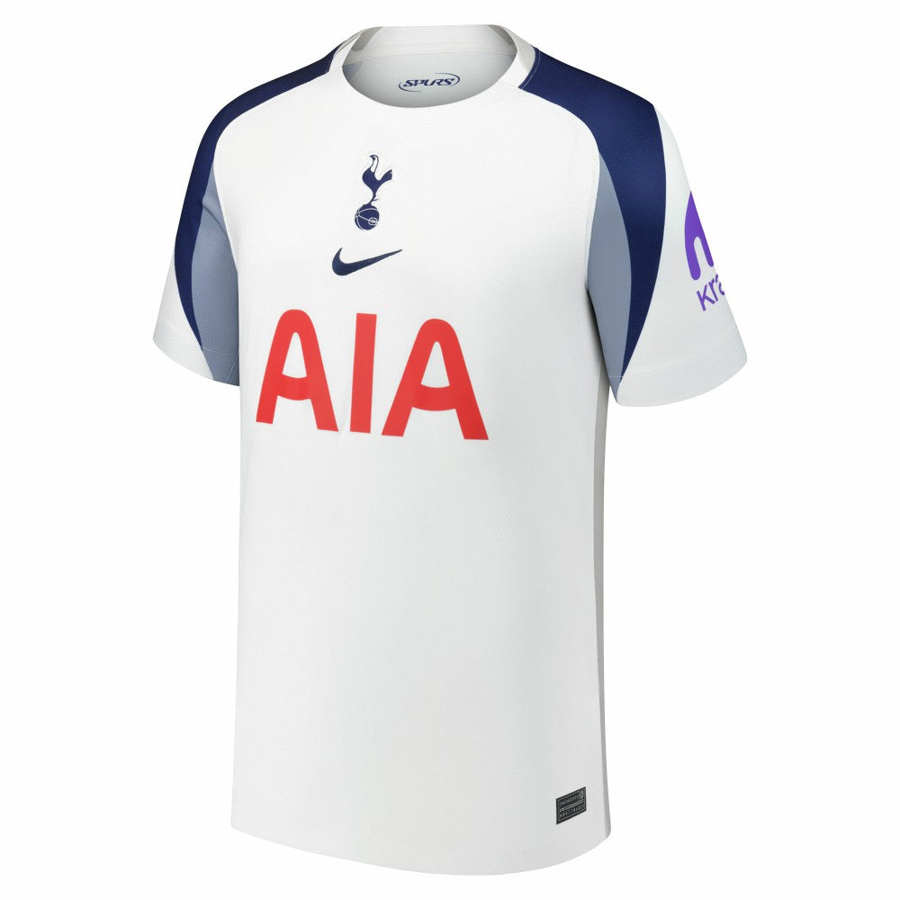 Tottenham Hotspur Youth 2025/26 Home Replica Jersey White - Nike