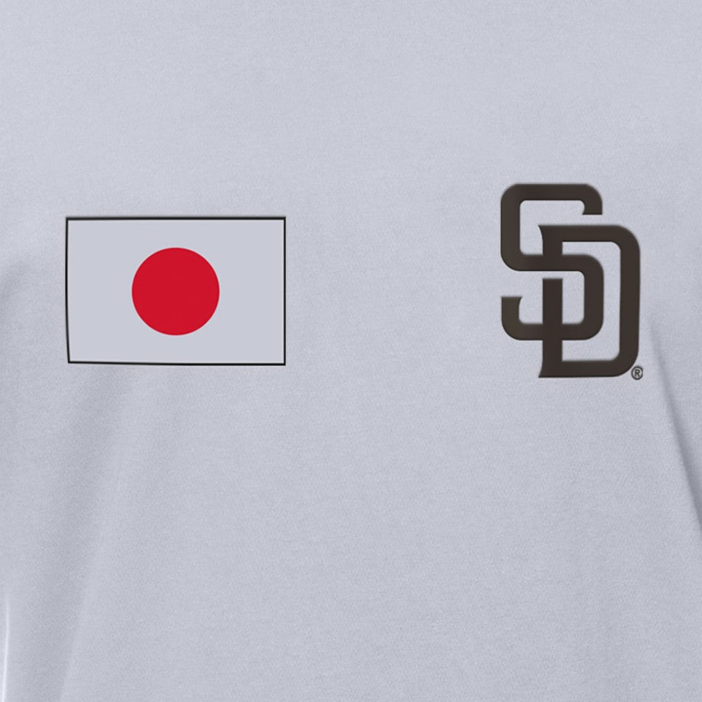 San Diego Padres New Era Japanese Flag T-Shirt - White - New Era on Sale