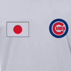 Chicago Cubs New Era Japanese Flag T-Shirt - White - New Era Sale