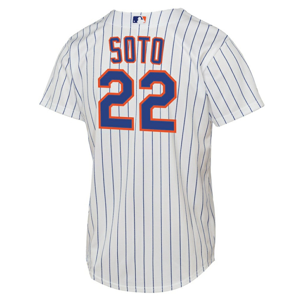 Juan Soto New York Mets Nike Youth Home Replica Jersey - White - Nike Online