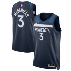 Jaden McDaniels Minnesota Timberwolves Unisex Swingman Player Jersey Icon Edition Navy | Nike online