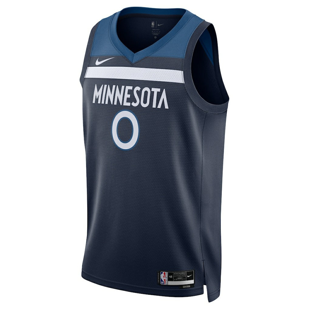 Donte DiVincenzo Minnesota Timberwolves Unisex Swingman Player Jersey Icon Edition Navy | Nike