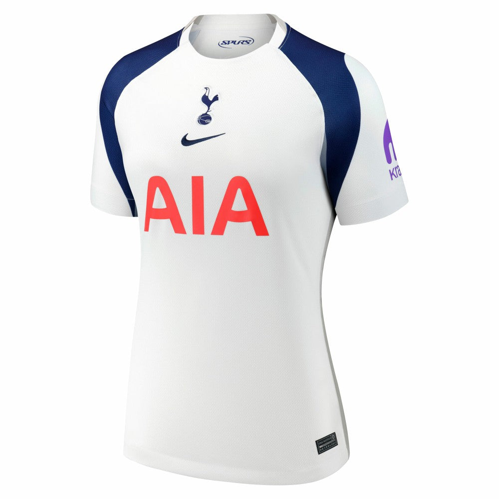 Tottenham Hotspur Women's 2025/26 Home Replica Custom Jersey White - Nike