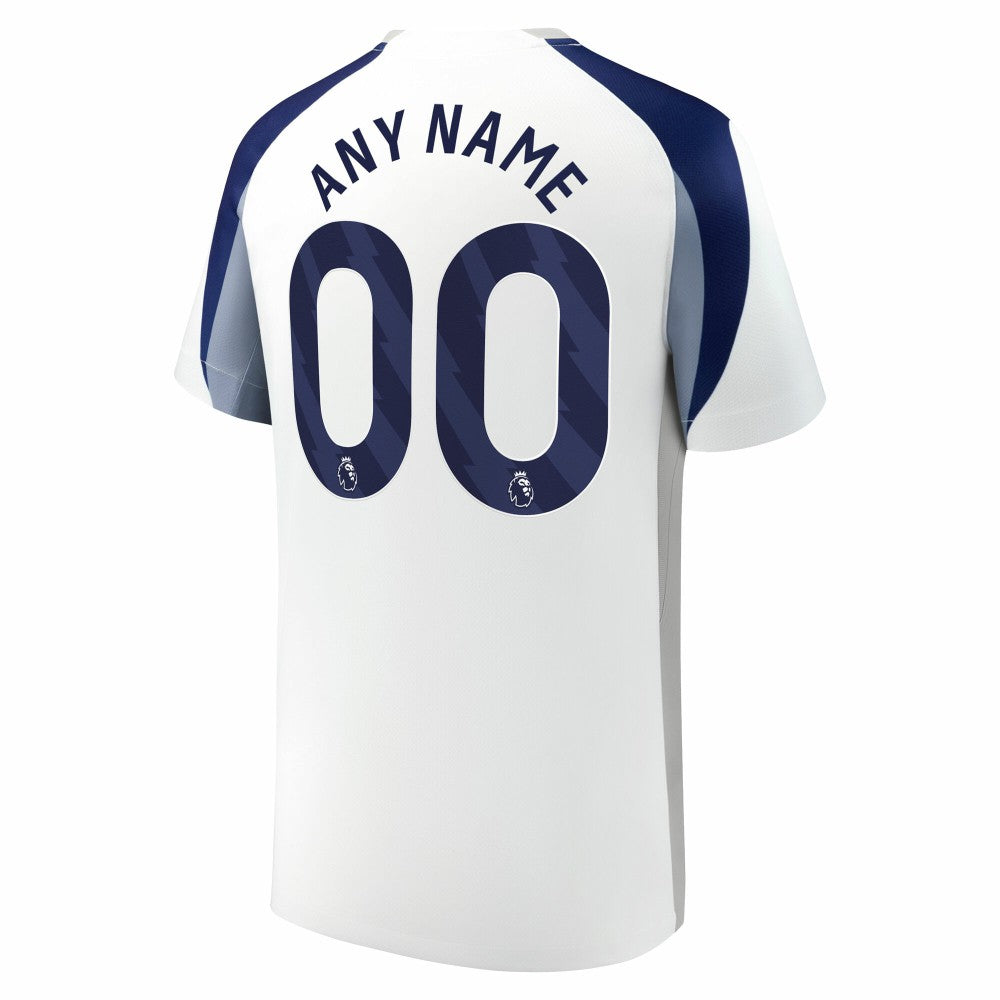 Tottenham Hotspur Youth 2025/26 Home Replica Custom Jersey White - Nike