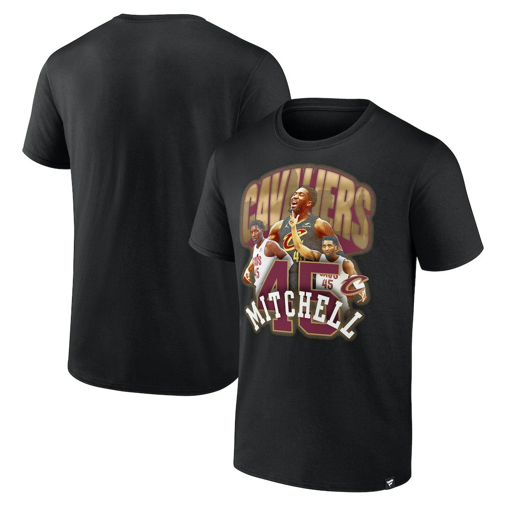 Donovan Mitchell Cleveland Cavaliers Notorious 4.0 T-Shirt for sale Black | Fanatics for sale