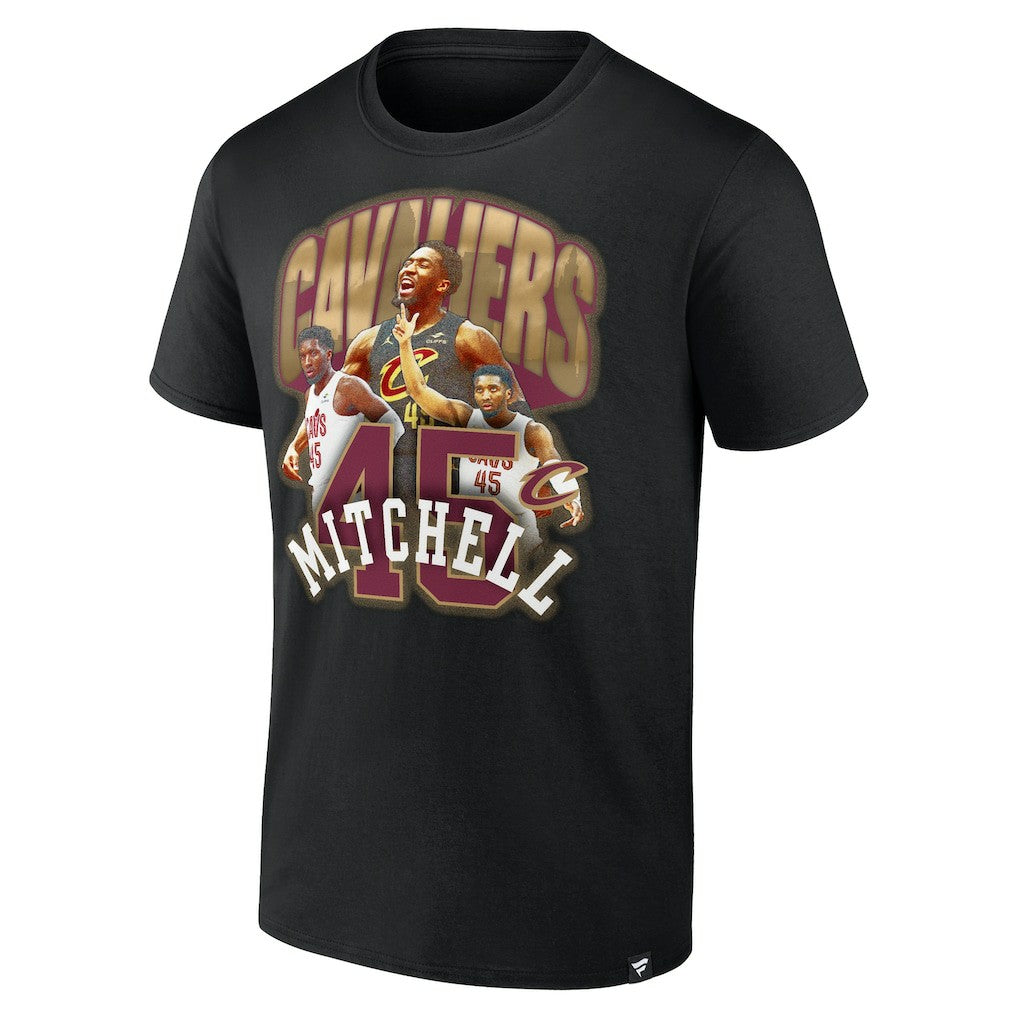 Donovan Mitchell Cleveland Cavaliers Notorious 4.0 T-Shirt for sale Black | Fanatics for sale