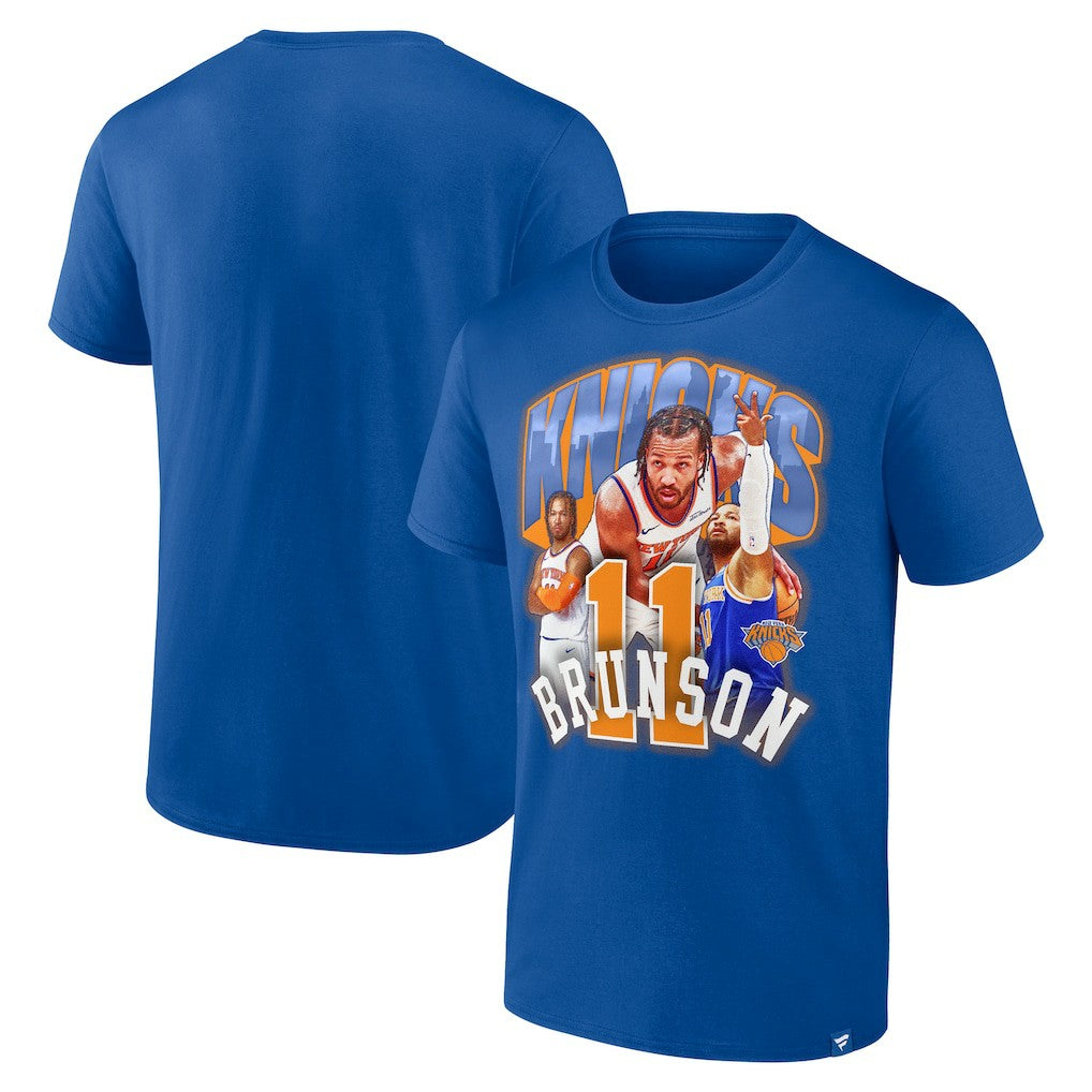 Jalen Brunson New York Knicks Notorious 4.0 T-Shirt Blue | Fanatics online