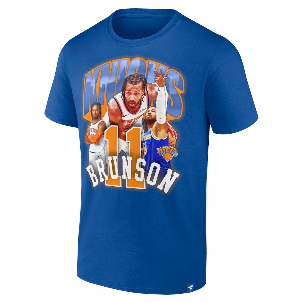 Jalen Brunson New York Knicks Notorious 4.0 T-Shirt Blue | Fanatics online
