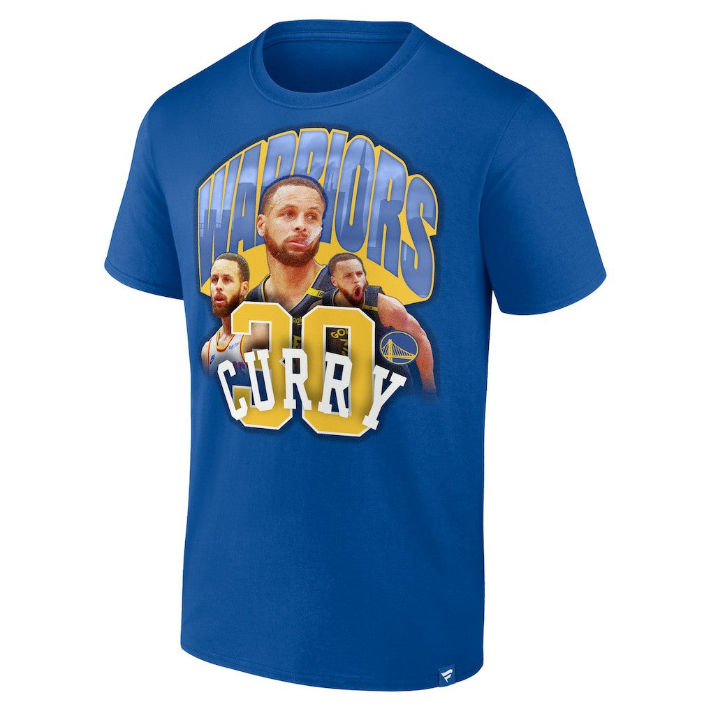 Stephen Curry Golden State Warriors Notorious 4.0 T-Shirt for sale Royal | Fanatics Near Me