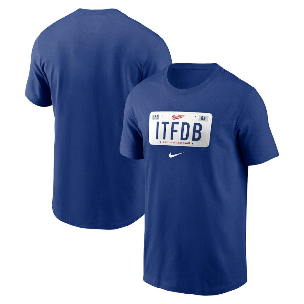 Los Angeles Dodgers Nike Local Hometown T-Shirt - Royal - Nike Discount