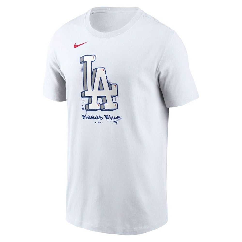 Los Angeles Dodgers Nike Local Hometown T-Shirt - White - Nike on Sale
