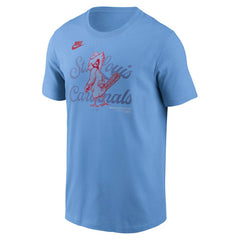 St. Louis Cardinals Nike Local Hometown T-Shirt - Light Blue - Nike Discount
