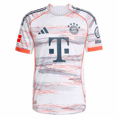 Harry Kane Bayern Munich 2025/26 Away Player Jersey White - Adidas