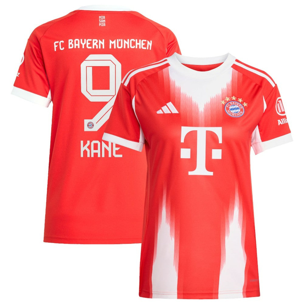 Harry Kane Bayern Munich Women's 2025/26 Home Replica Jersey Red - Adidas sale