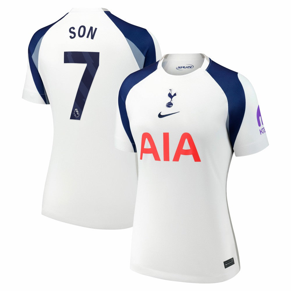 Son Heung-Min Tottenham Hotspur Women's 2025/26 Home Replica Jersey White - Nike cheap